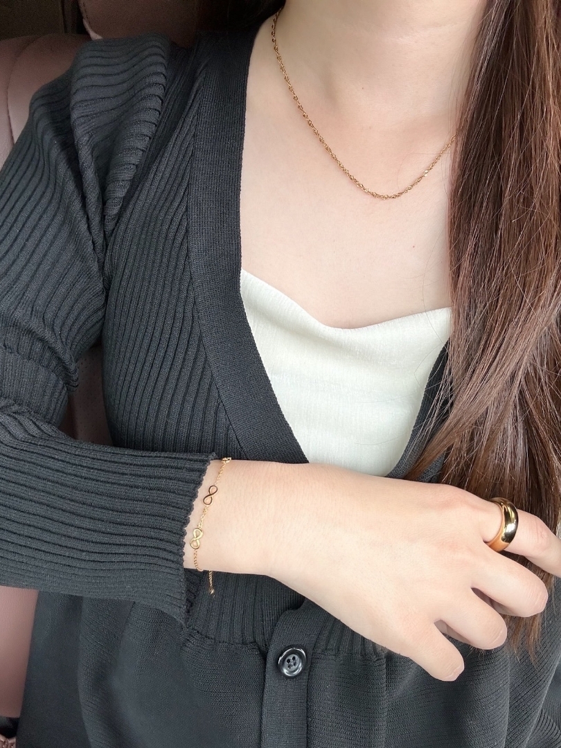 SS finesse chain necklace