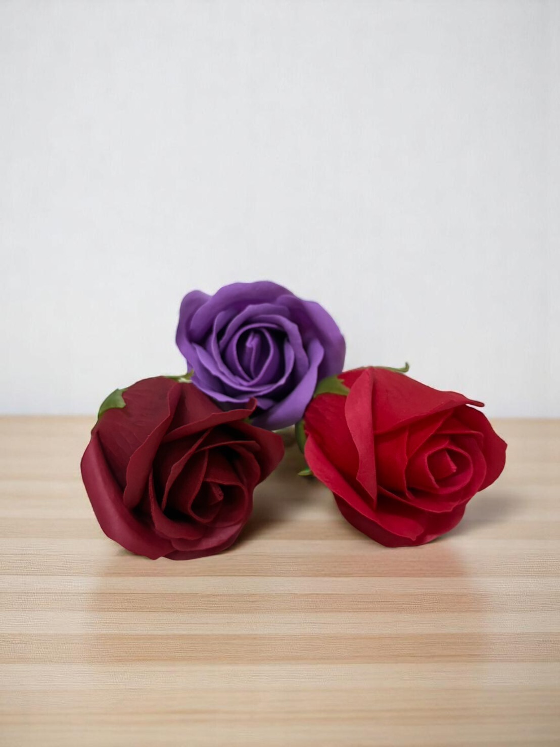 紫色香皂花、紅色香皂花、酒紅色香皂花 玫瑰花
