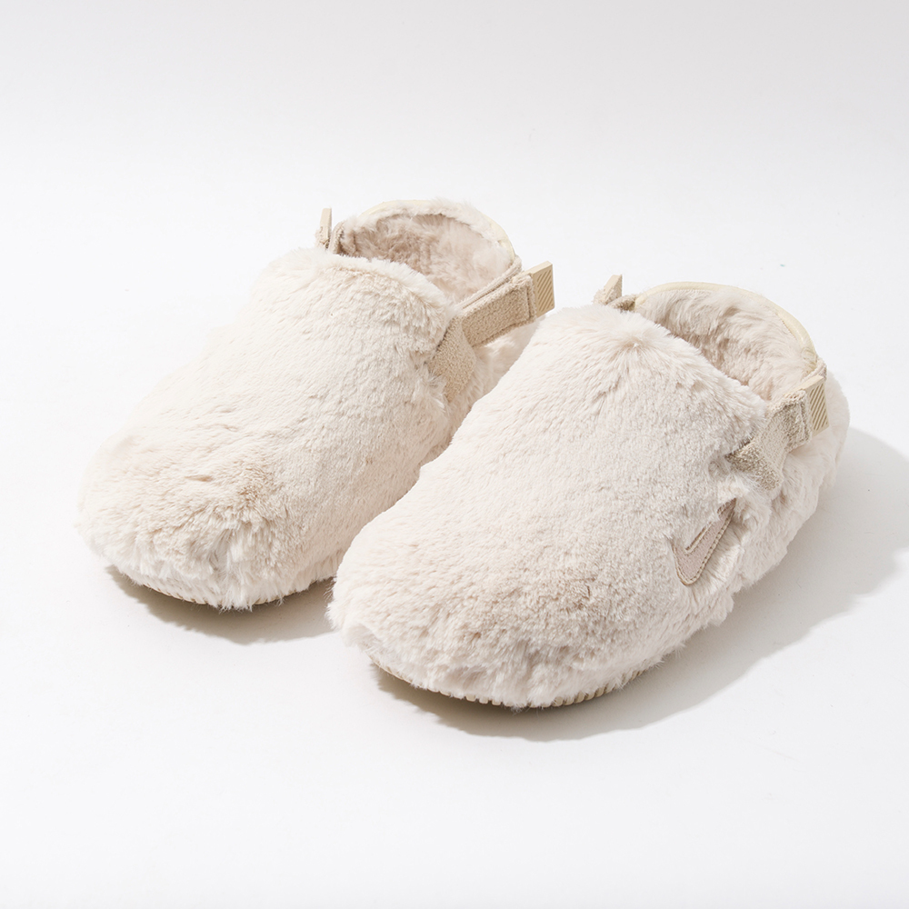 Nike Calm Mule SE 女 米 毛絨 休閒 毛絨絨 勃肯鞋 懶人鞋 穆勒鞋 涼鞋 拖鞋 FZ3118-100
