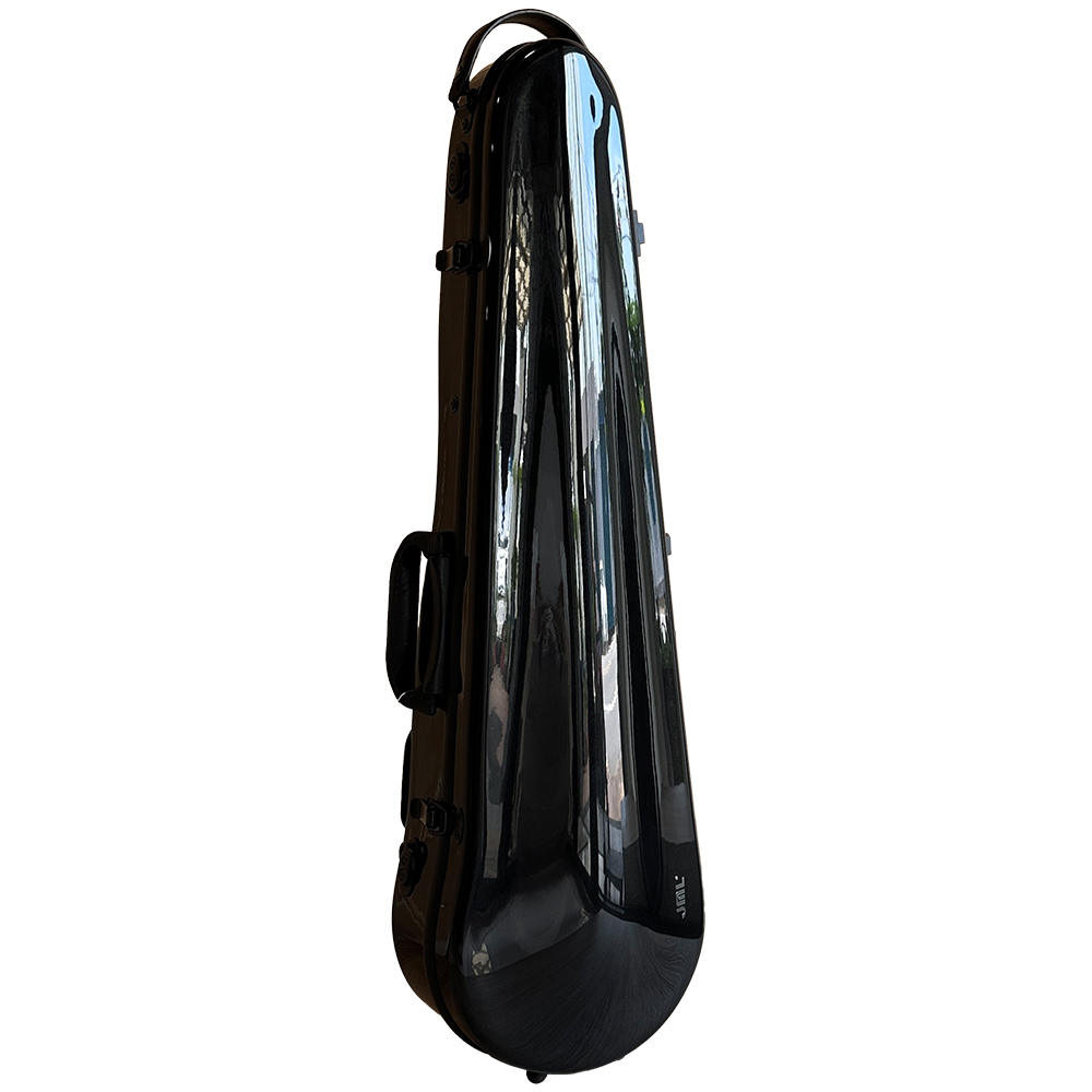 JML 亮澤系列 小提琴三角盒 (亮面黑)