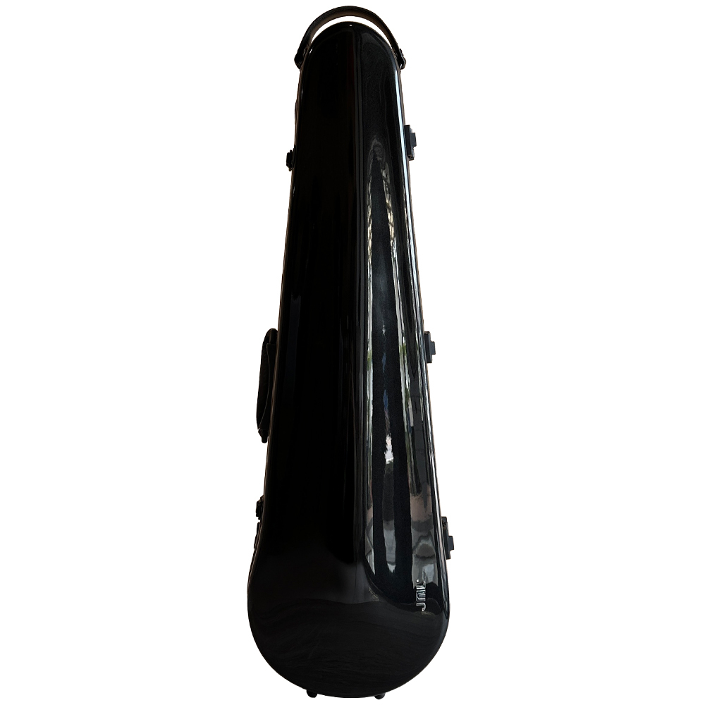 JML 亮澤系列 小提琴三角盒 (亮面黑)