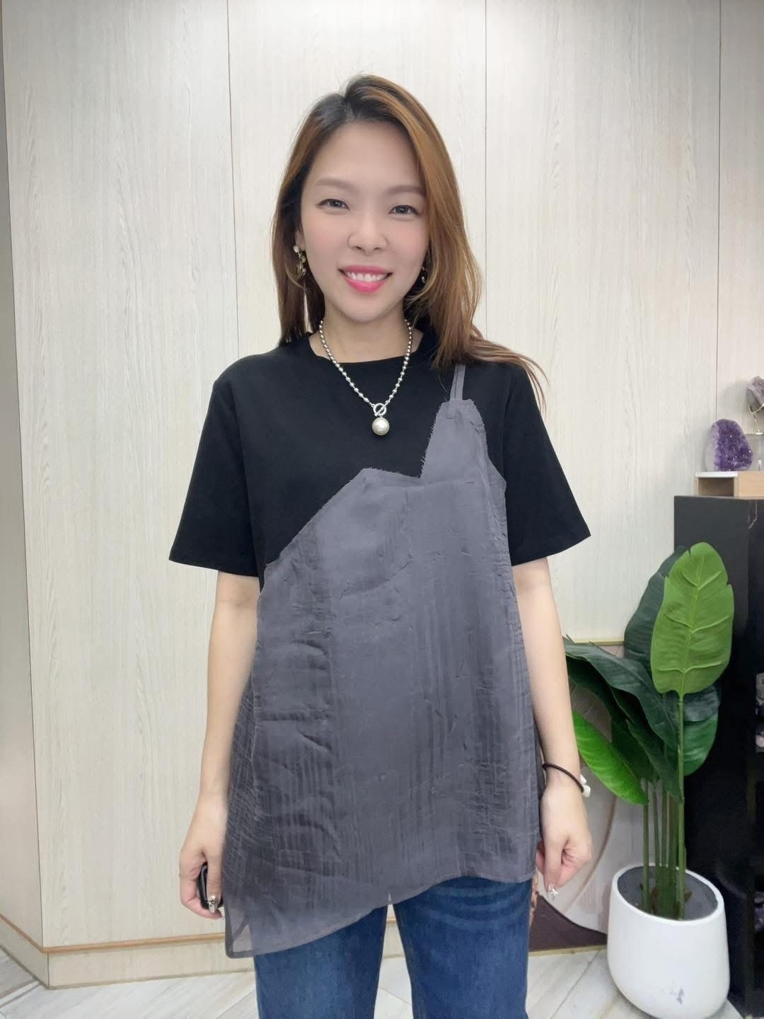 Live 76 — 假兩件紗top 5009448