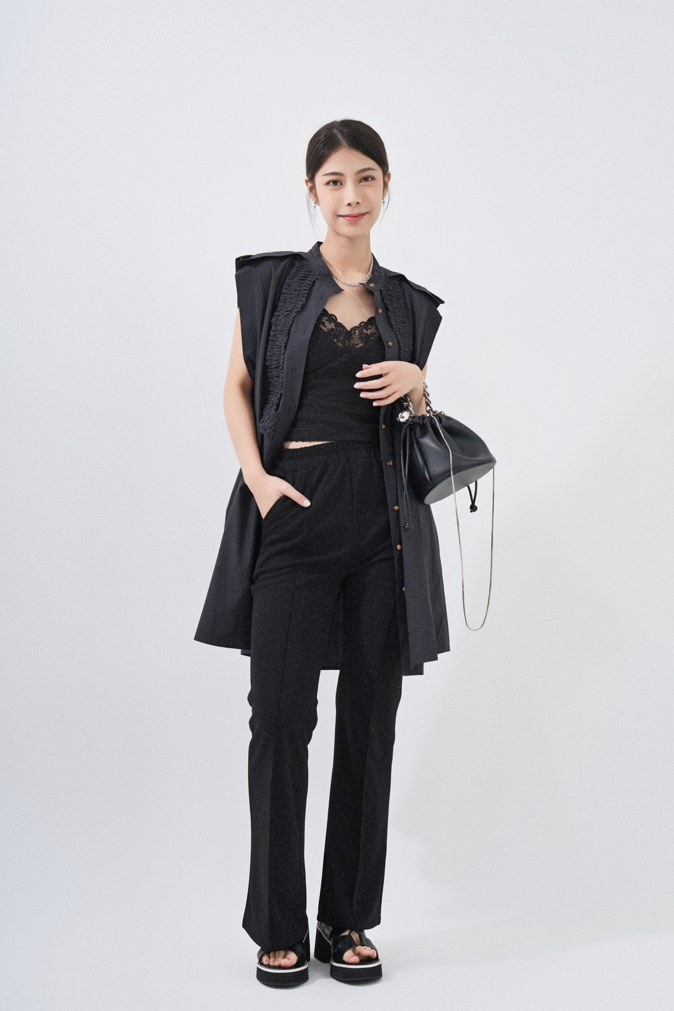 SS25_0205（上衣＋吊帶＋長褲）