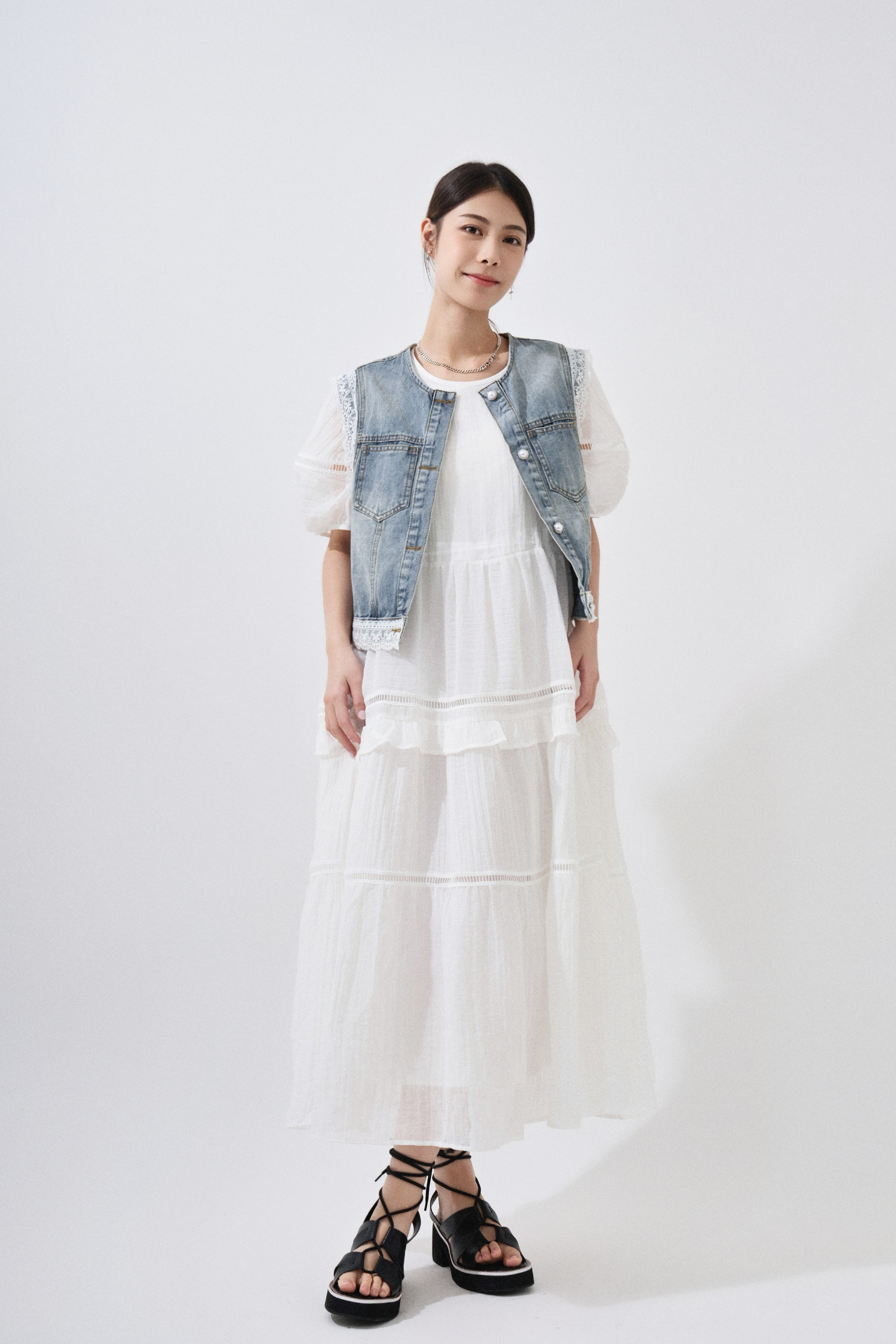 SS25_0206（背心外套＋連身裙）