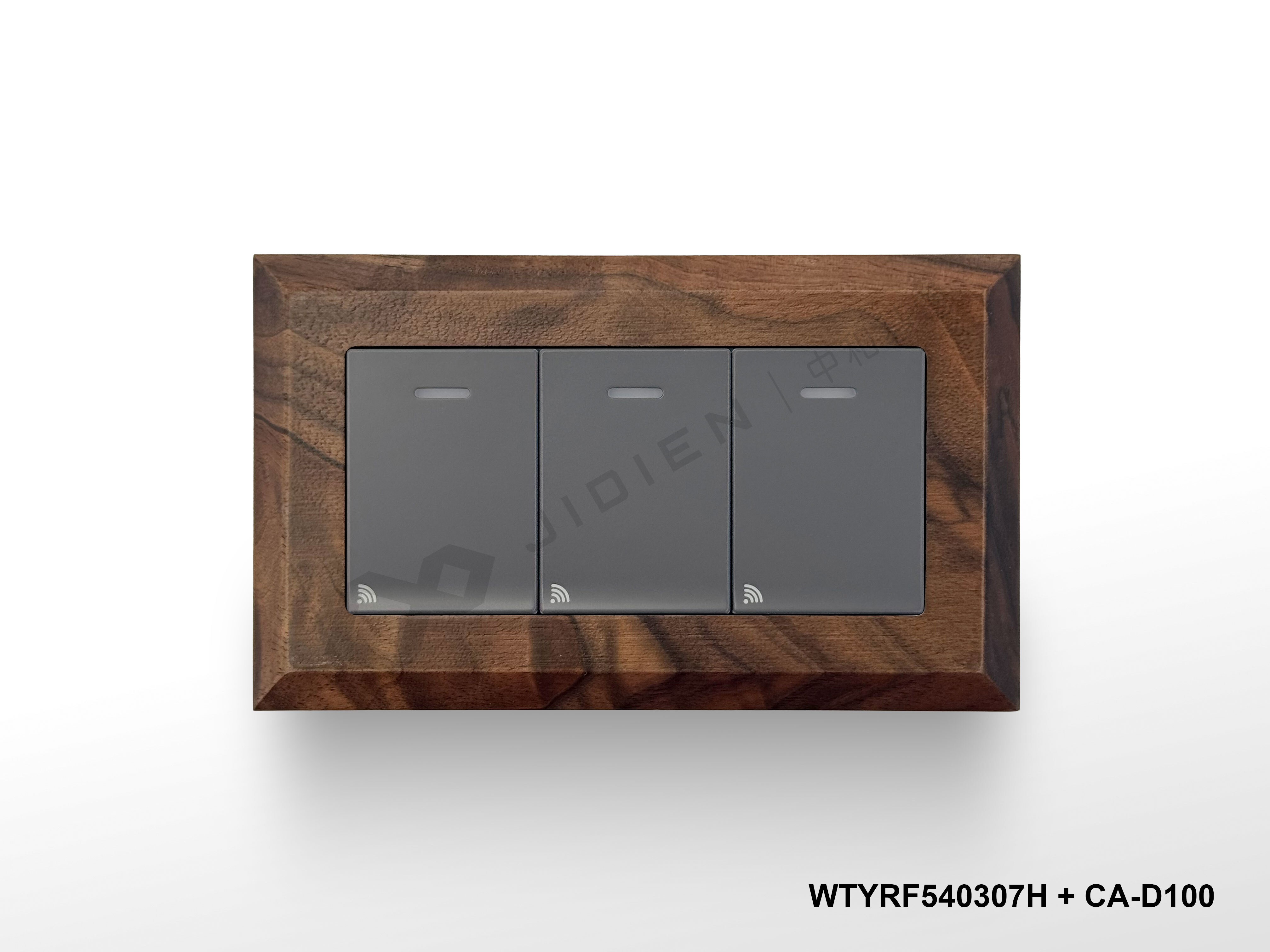 Panasonic RISNA 三切埋入式IoT智慧開關 (Wi-Fi通訊) WTYRF540307H (灰色)