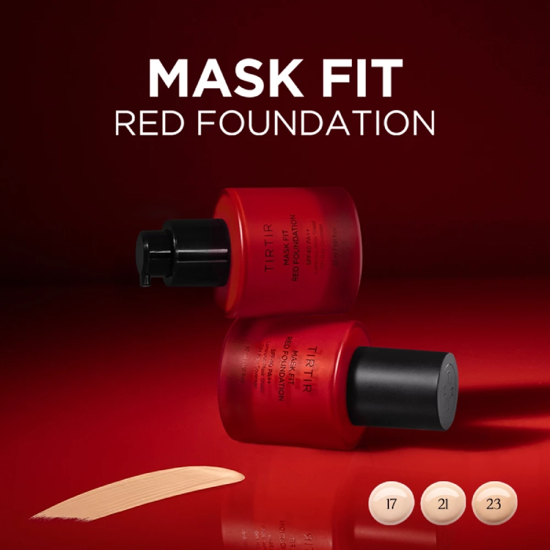 【TirTir】持久定妝光彩粉底液粉撲組