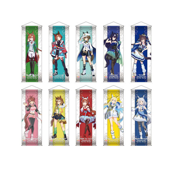 228496 Pbandai 預訂 2025/9月 ウマ娘 プリティーダービー NAMCO Promotion third ミニタペストリー　勝負服