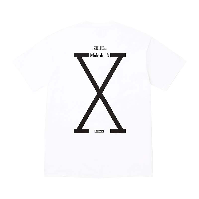 Supreme 40 Acres Malcolm X Tee White 短袖 白色 SS25T59-WE [台灣現貨]