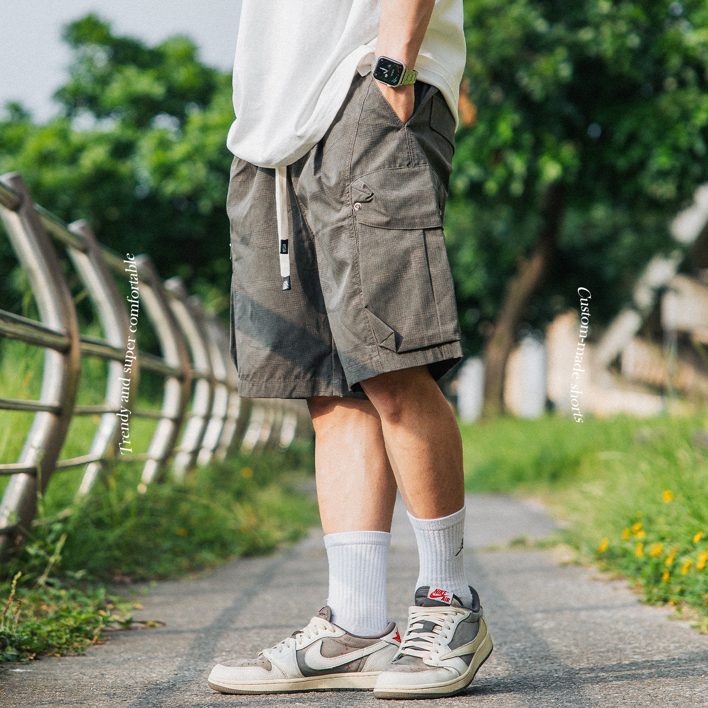 Ourpick 抗撕裂迷彩工作褲　M705