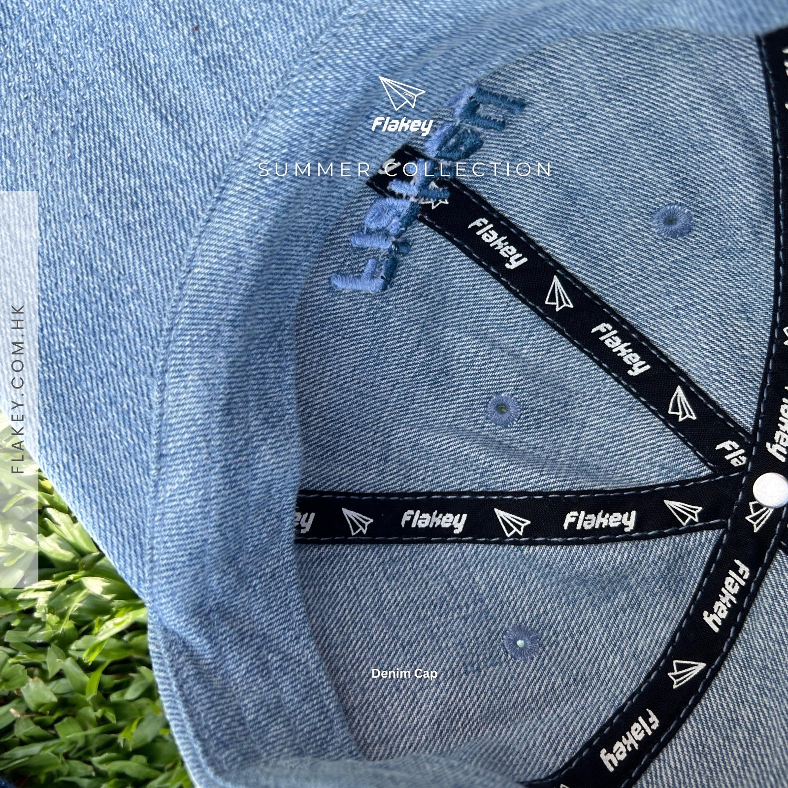 FLAKEY 牛仔帽系列 (淺藍色) 現貨發售!