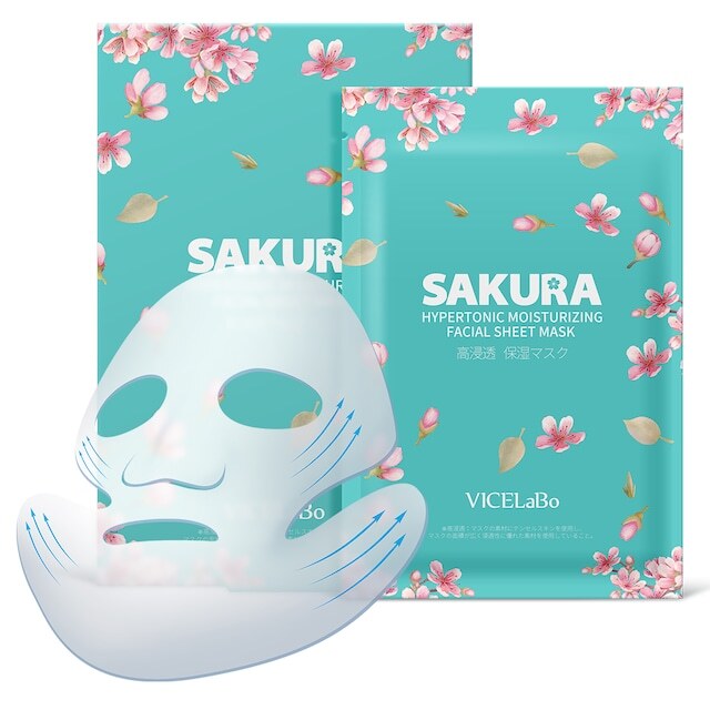 Vice LaBo Sakura 高浸透保濕Mask 5片 日本製面膜