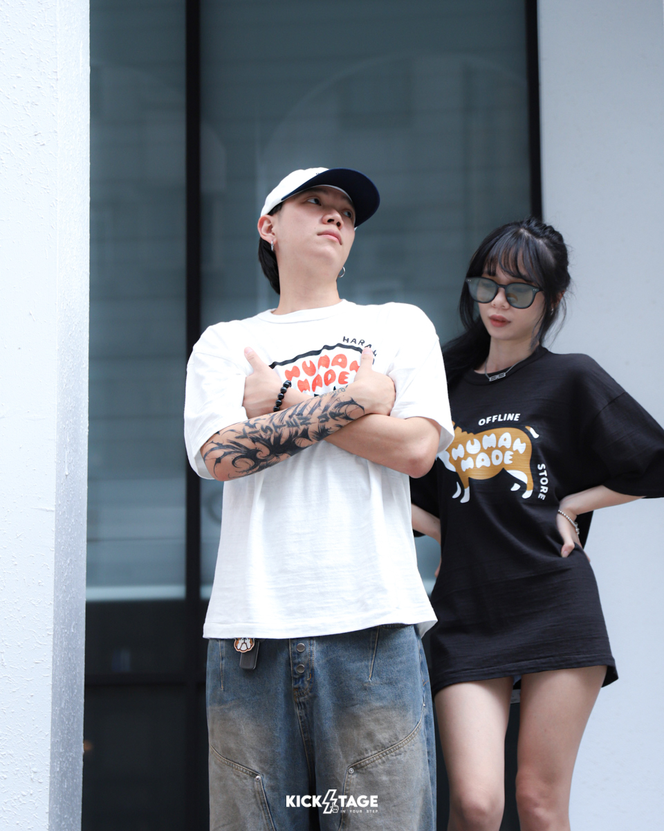 [西門實體門市現貨]Human Made OFFLINE STORE TEE 東京店鋪限定 黑 白 狗 北極熊 兔子 竹節棉 短袖 短TEE【HM29CS0】