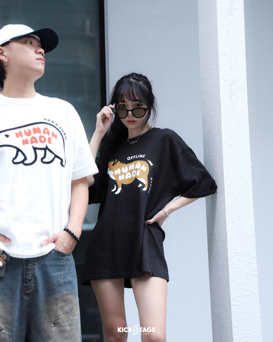 [西門實體門市現貨]Human Made OFFLINE STORE TEE 東京店鋪限定 黑 白 狗 北極熊 兔子 竹節棉 短袖 短TEE【HM29CS0】