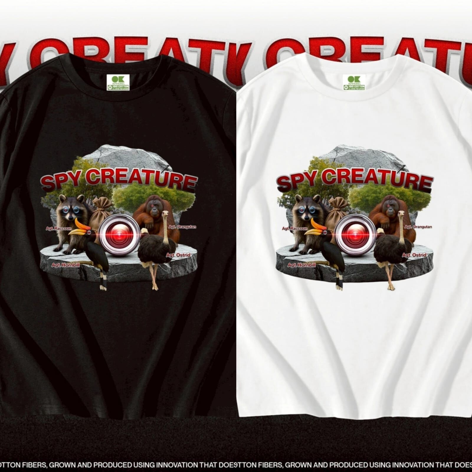 泰國連線 動物T-Shirt (T5 T667)