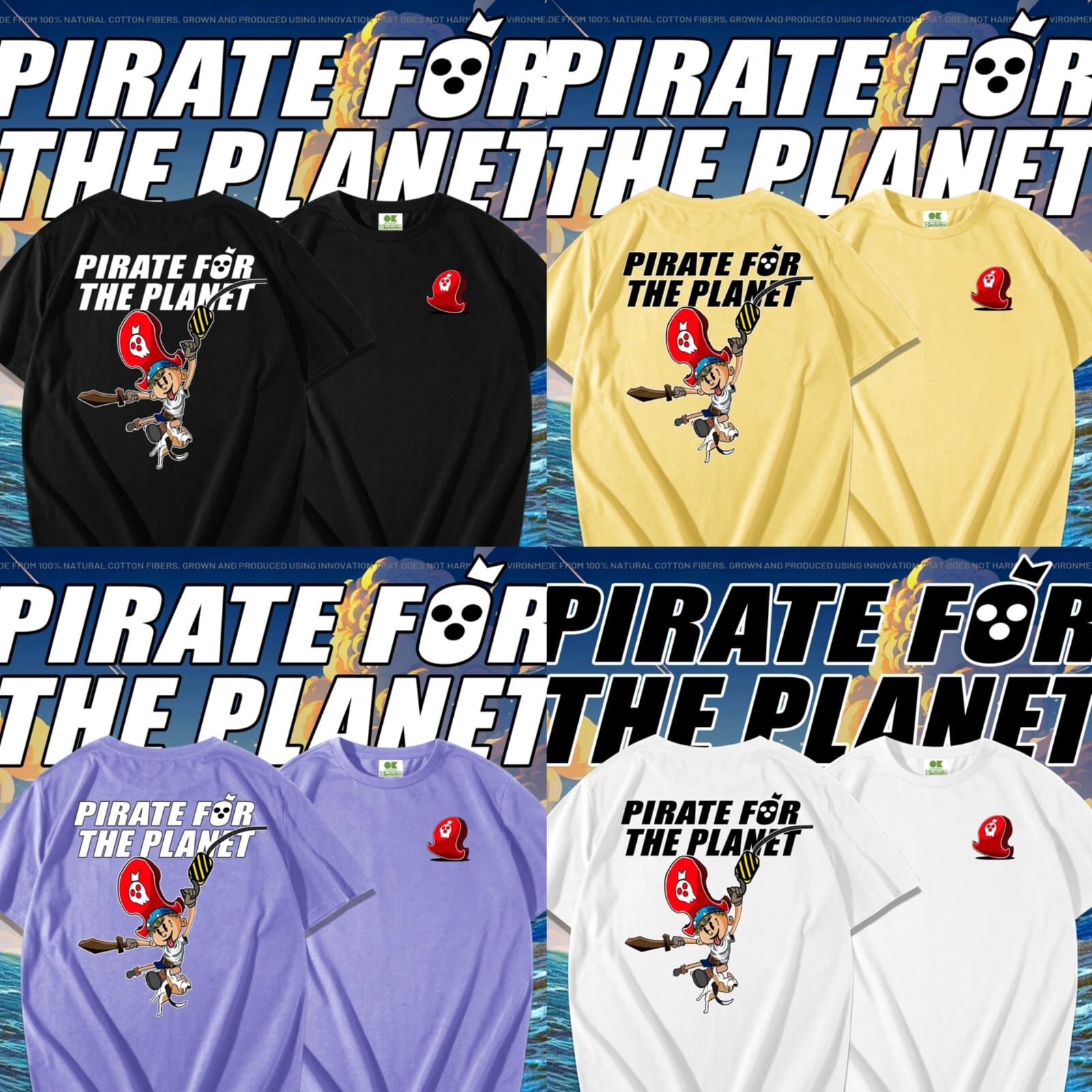 泰國連線 海盜T-Shirt (T5 T674)