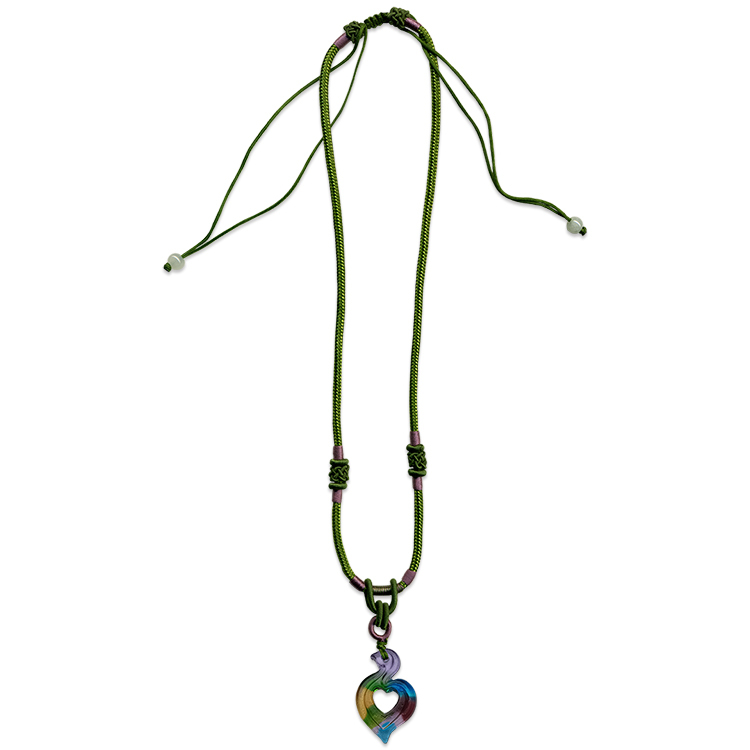 鹿港窯禮品館|居家開運琉璃項鍊 心係 「用心守護,情感永恆」