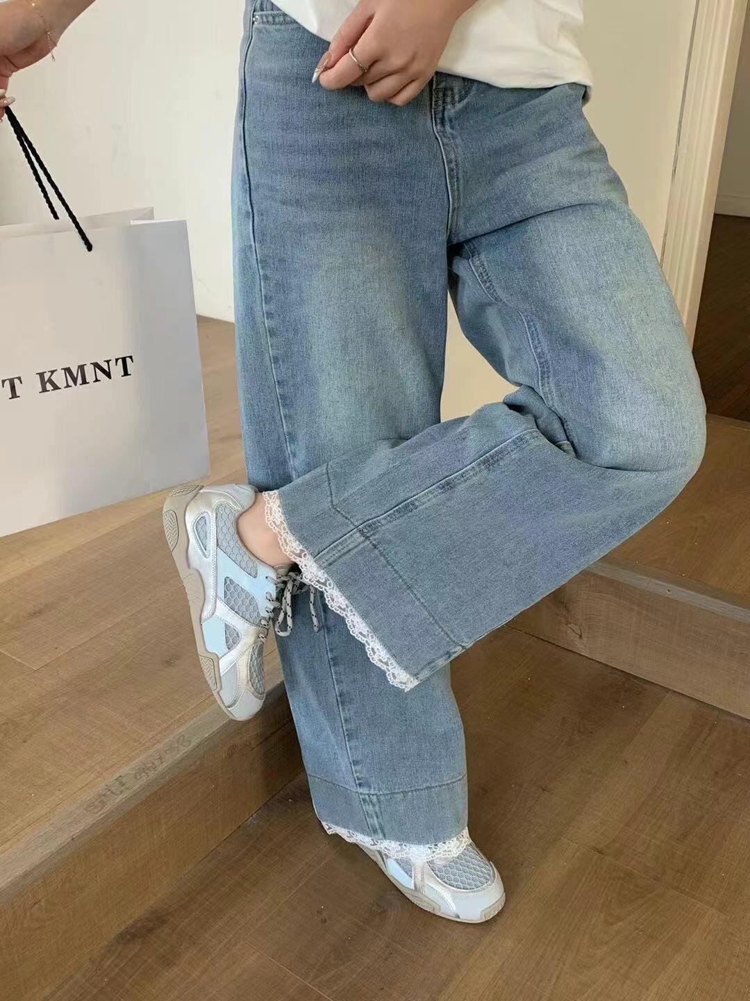 網面透氣復古軟底鞋（牛皮）