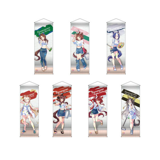 228519 Pbandai 預訂 2025/9月 ウマ娘 プリティーダービー NAMCO Promotion third ミニタペストリー　ペインタースタイル