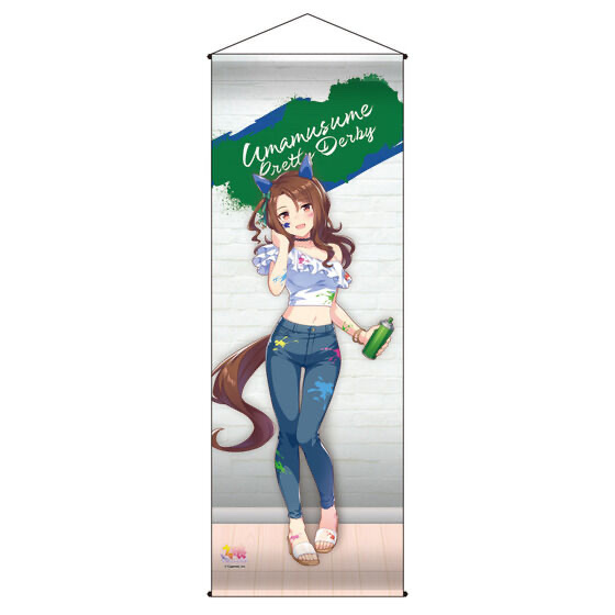 228519 Pbandai 預訂 2025/9月 ウマ娘 プリティーダービー NAMCO Promotion third ミニタペストリー　ペインタースタイル