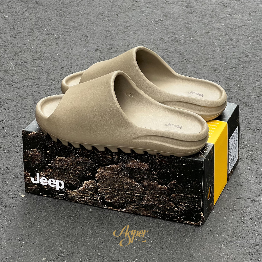 JEEP YEEZY平替款 Q軟底 鋸齒拖鞋 P230MTX362