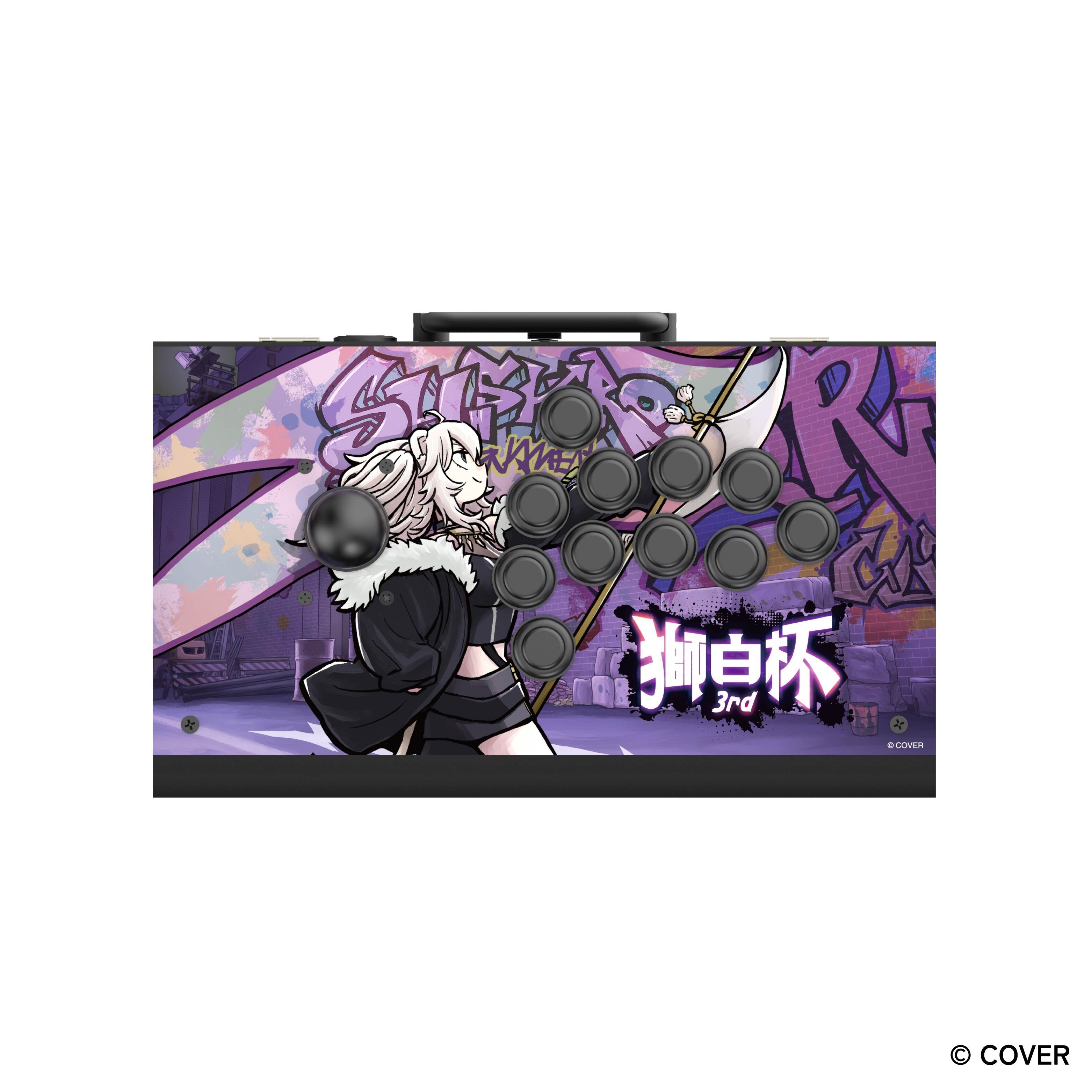 「官品代購」Hololive  獅白ぼたん GRAPHT iO 獅白杯3rd Edition (レバー) ♌