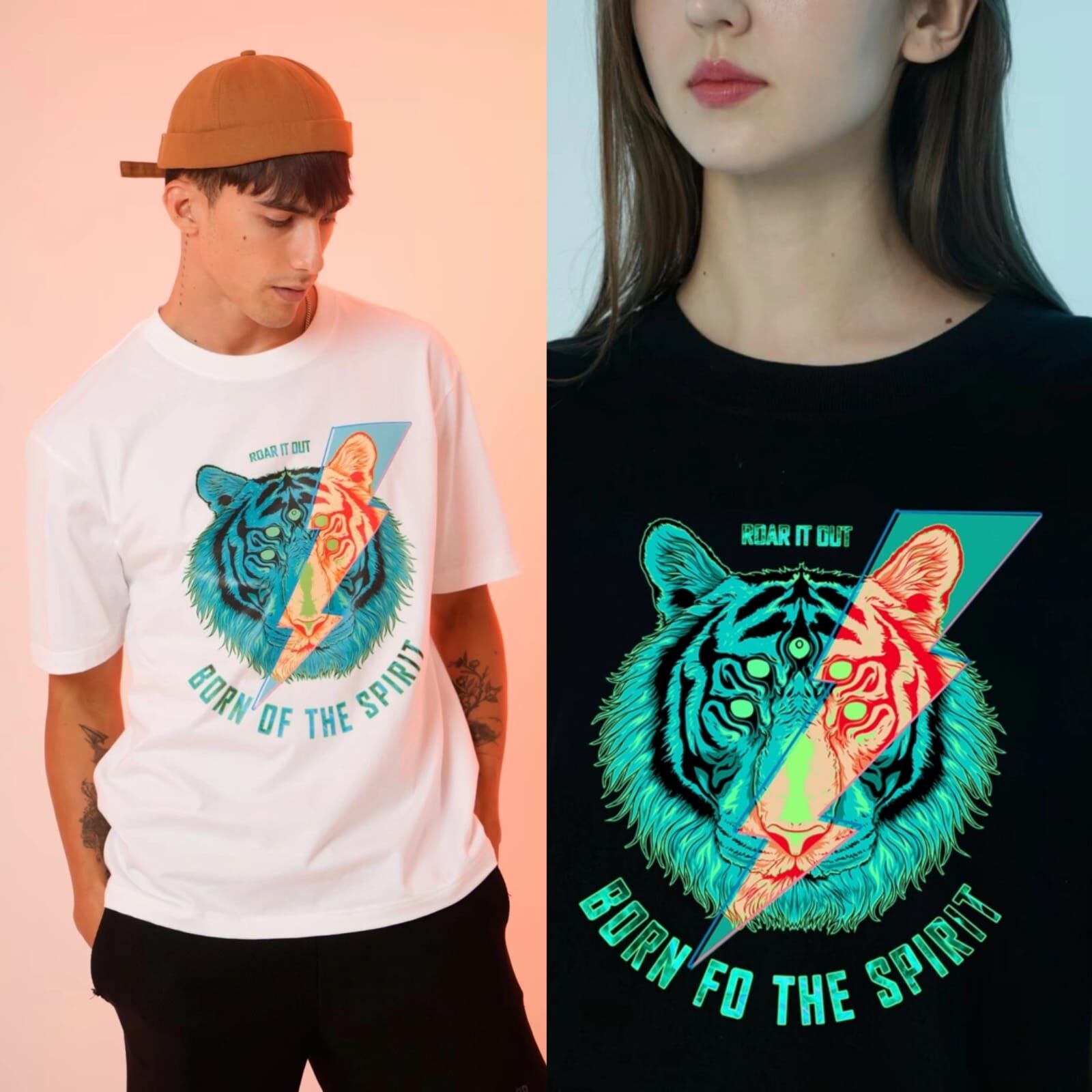 泰國連線 閃電老虎 T-Shirt (T5 T697)