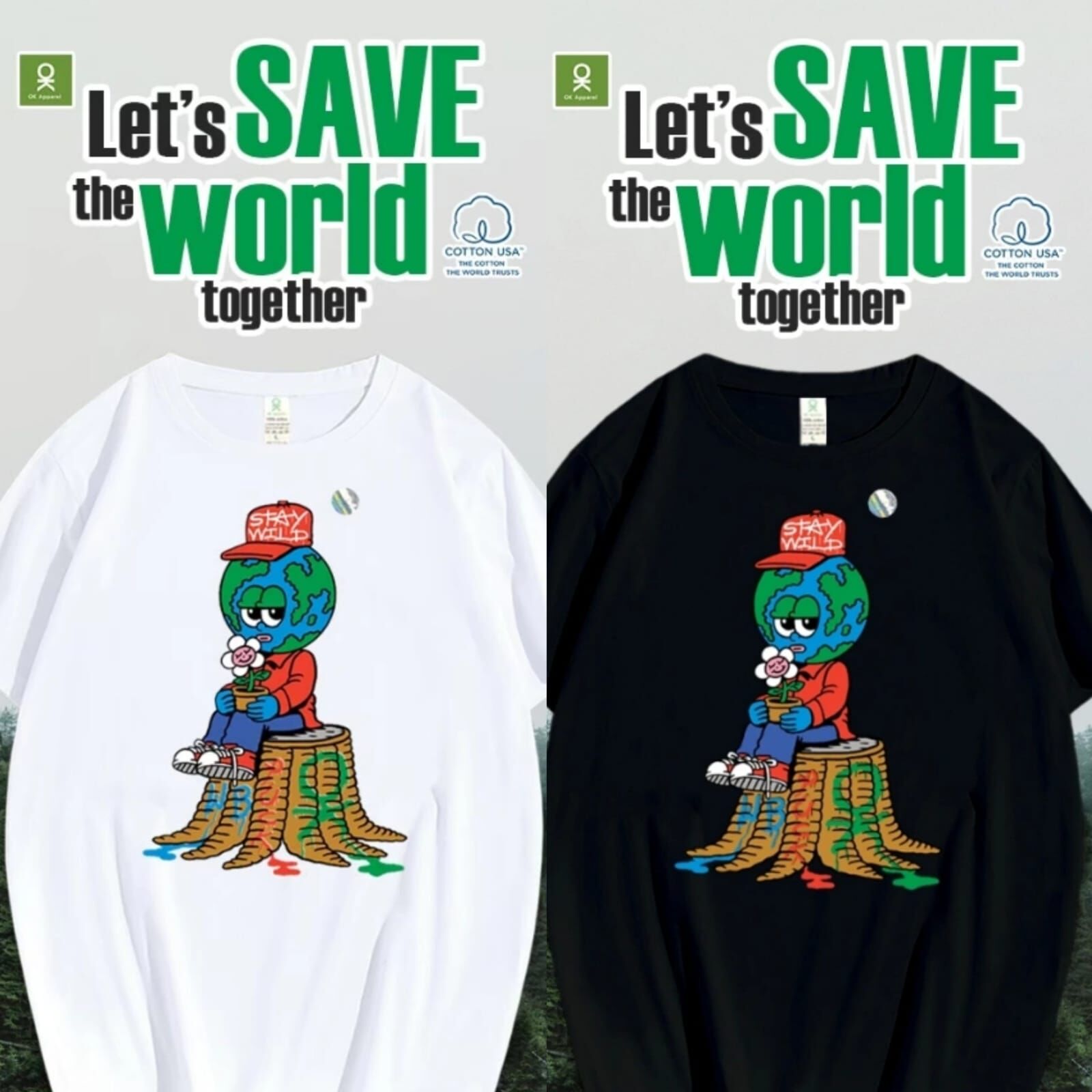 泰國連線 地球先生 T-Shirt (T5 T698)