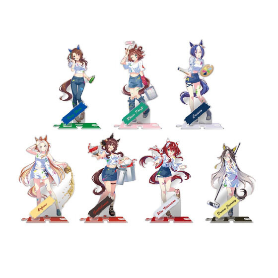 228528 Pbandai 預訂2025/9月 ウマ娘 プリティーダービー NAMCO Promotion third アクリルスタンド　ペインタースタイル