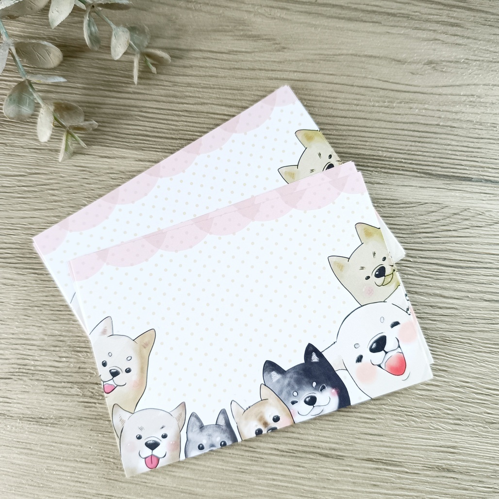 日本YUN．柴犬 便簽 便條紙 memo 整包