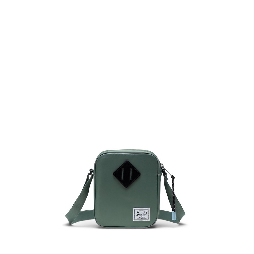 【Herschel】 Heritage Crossbody | Field Trip單肩包-黑/綠