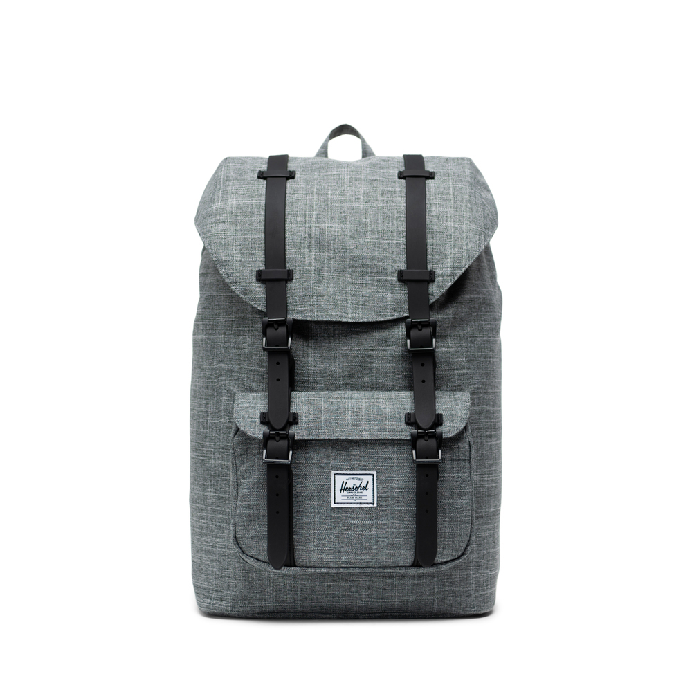 【Herschel】Little America 中容量 17L 13吋 後背包-紅/灰