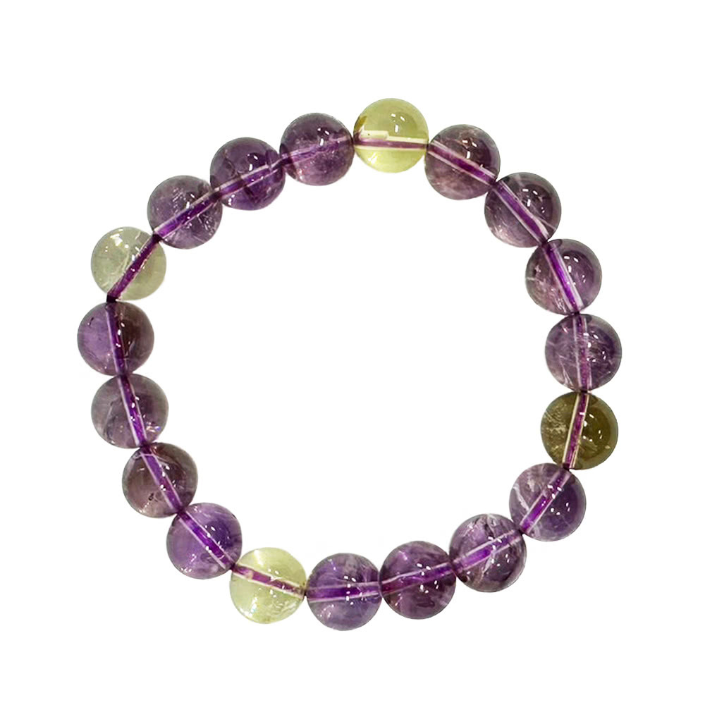 【海陽精品】旺財自信滿滿紫黃晶手鍊 (廠商直出、不參加免運及滿額贈優惠)