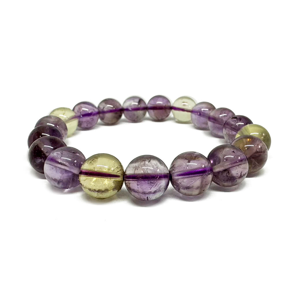 【海陽精品】旺財自信滿滿紫黃晶手鍊 (廠商直出、不參加免運及滿額贈優惠)