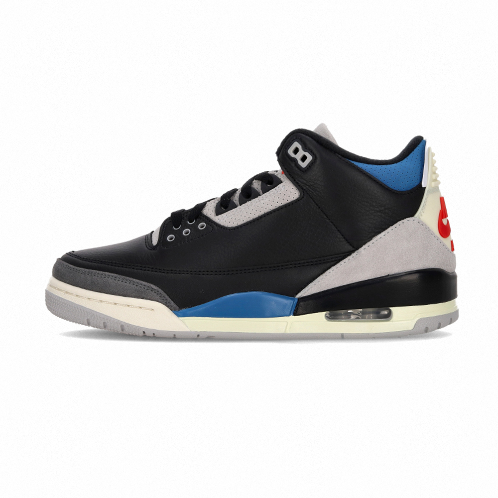 Nike Air Jordan 3 Retro Rare Air 男 黑藍 稀有 Air 籃球鞋 IB8967-004