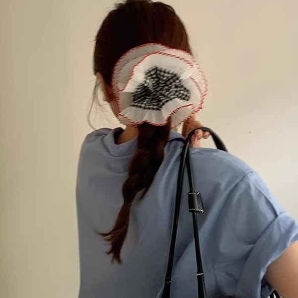 [2 FOR RM10] French Sweet Double-Layer Lace Scrunchies