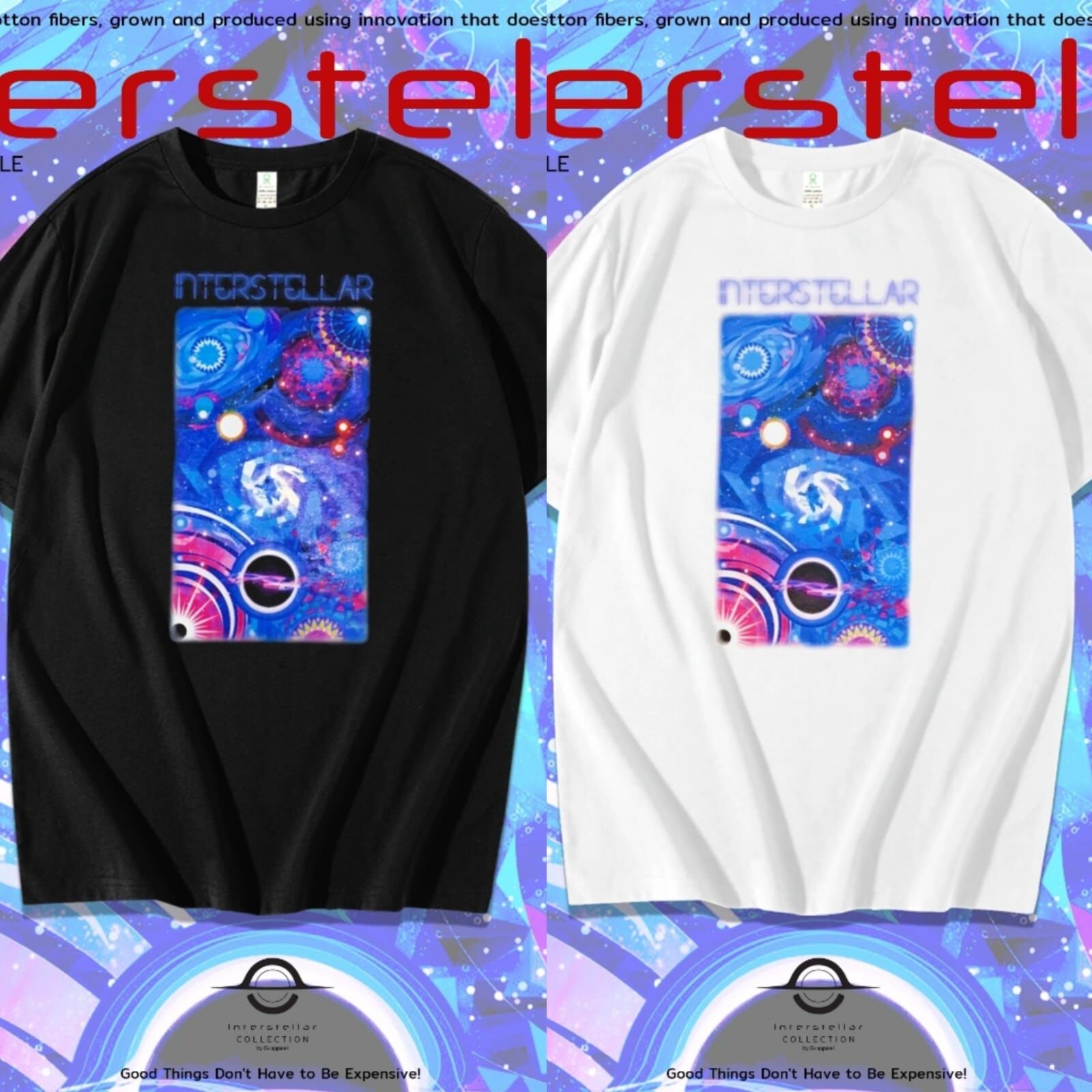 泰國連線 夜空星球 T-Shirt (T5 T707)