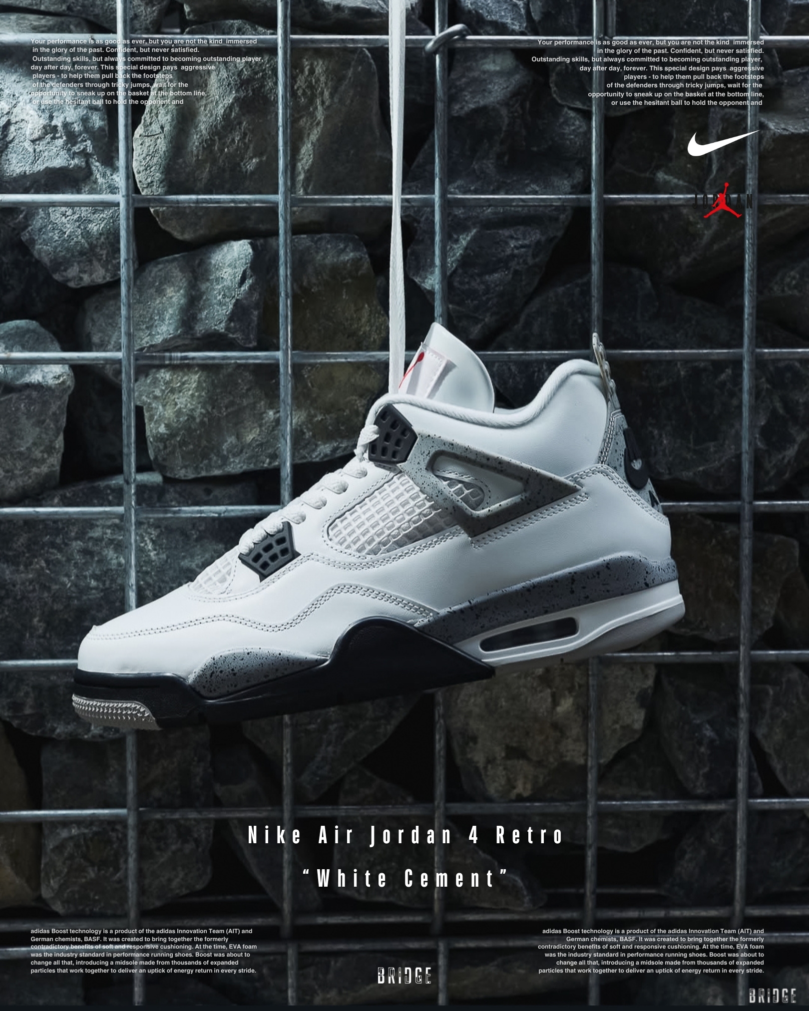 『2025必入手AJ 🔥』Nike Air Jordan 4 Retro “White Cement” FV5029-100