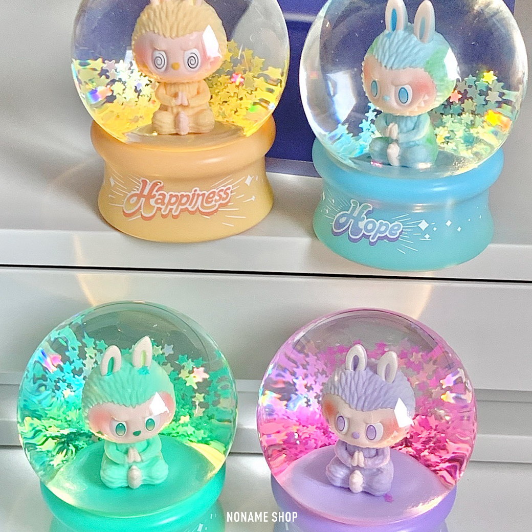 POPMART 泡泡瑪特 THE MONSTERS LABUBU 拉布布 前方高能系列 盲盒 發光 水晶球