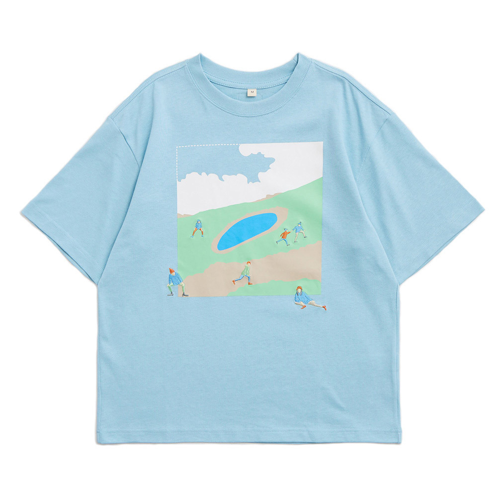 [Empty Cones] Run around Jiaming Lake T-shirt