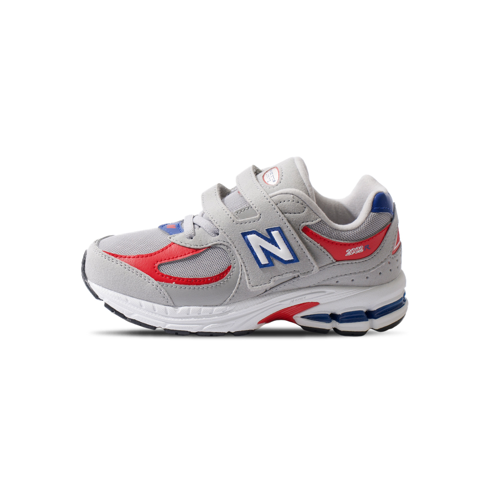 New Balance NB 2002 中童 童鞋 灰藍紅色 魔鬼氈 小朋友 經典 千禧跑鞋 慢跑鞋 PV2002KG