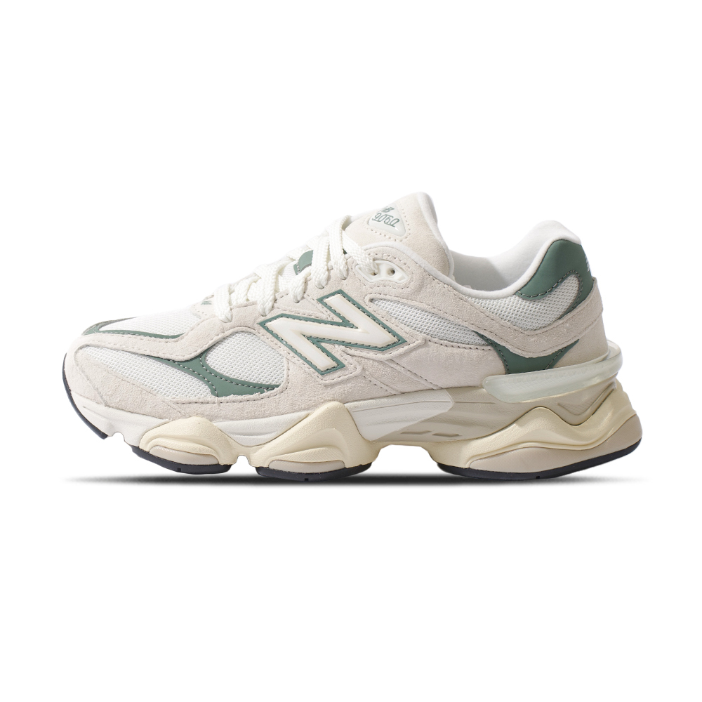 New Balance NB 9060 男鞋 女鞋 米白綠色 中性 運動 休閒 麂皮 復古 休閒鞋 U9060EEI