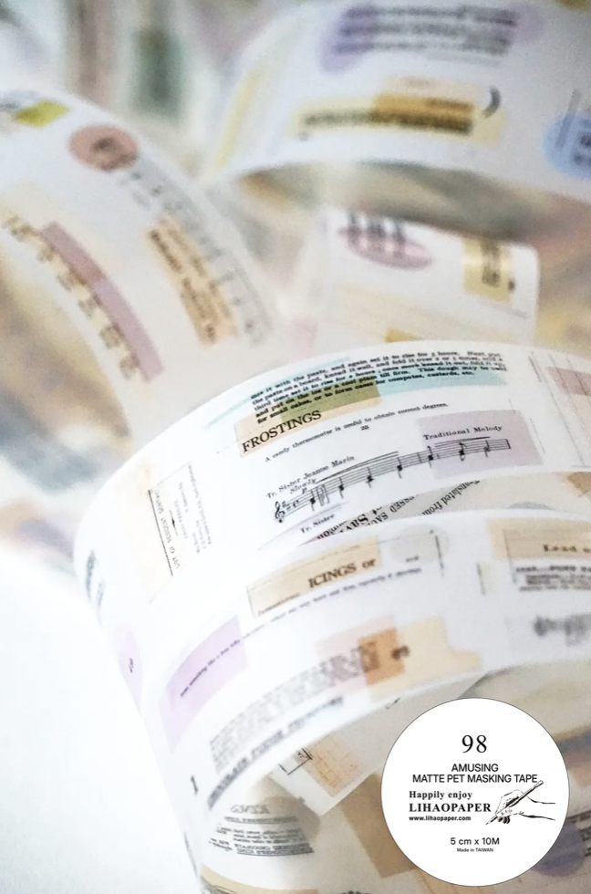 Lihaopaper｜有趣紙膠帶 (98)