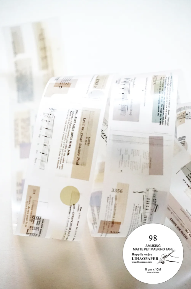 Lihaopaper｜有趣紙膠帶 (98)