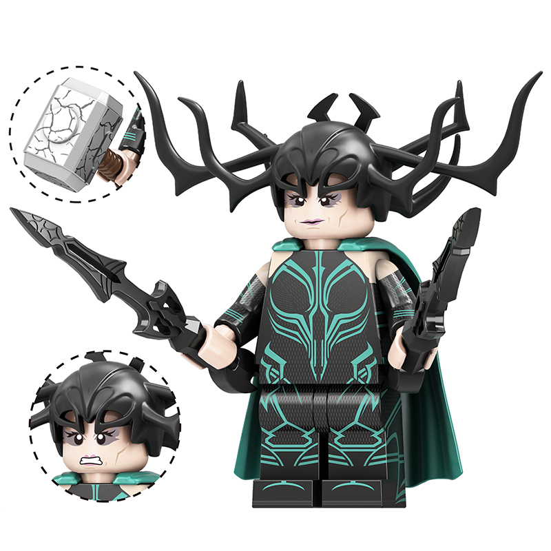 Hela Custom Minifigures Minifigs fit Lego TV6209 TV1072