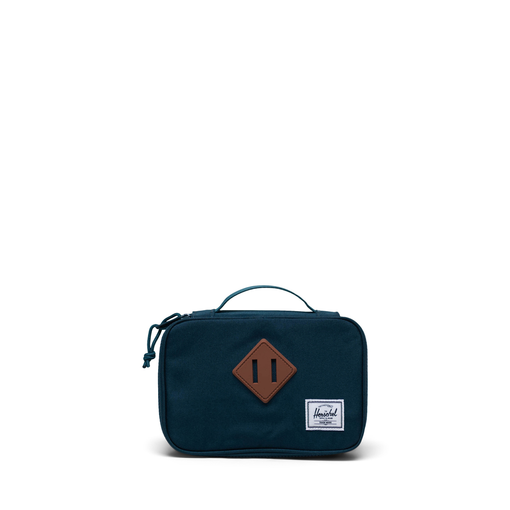 【Herschel】Heritage Pencil Case 收納包 手拿包 化妝包 小包-黑/綠/深藍