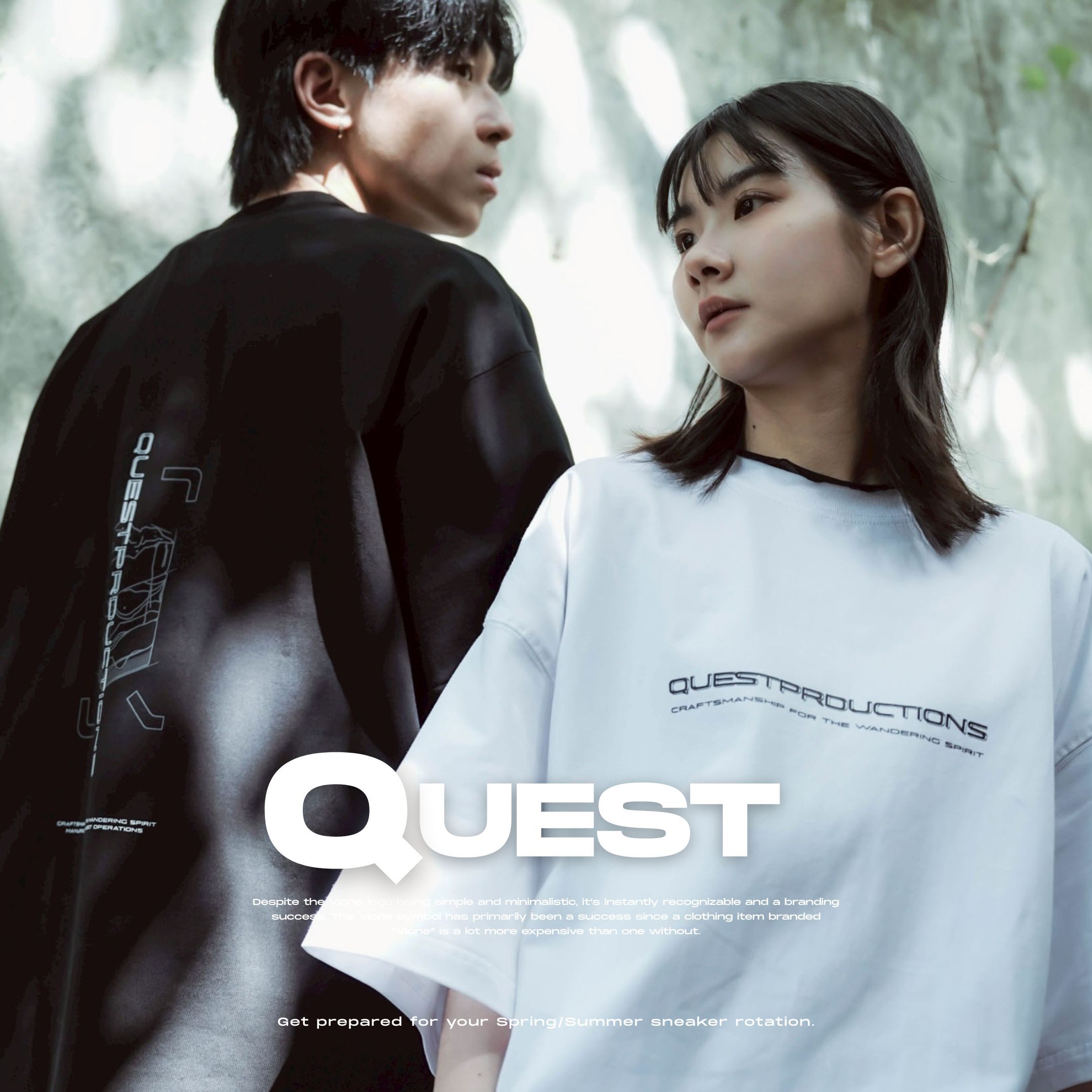 NICEDAY 現貨 QUEST GEOLOGY TEE 地質 解構 地球 短T 短袖 黑白 亮橘 夏裝 10715584