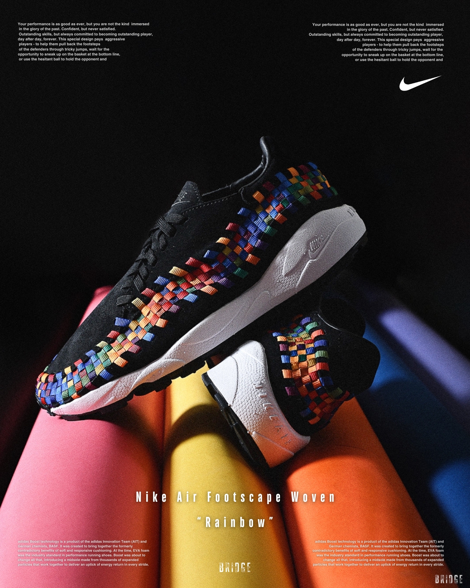 『八年之約 重新復刻 👊🏼』Nike Air Footscape Wovens “Rainbow” FB1959-002