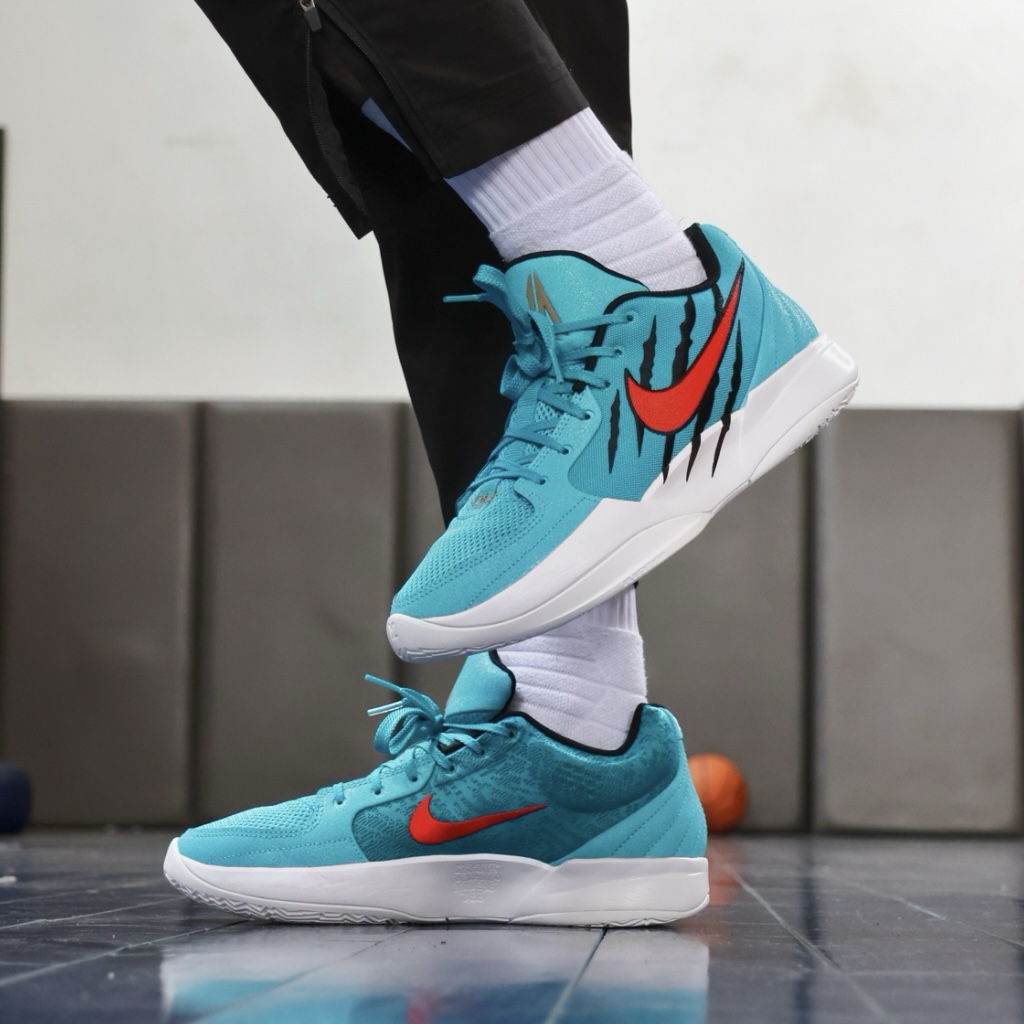 Nike JA 2 Scratch EP 藍紅 爪痕 莫蘭特 Ja Morant 實戰籃球鞋