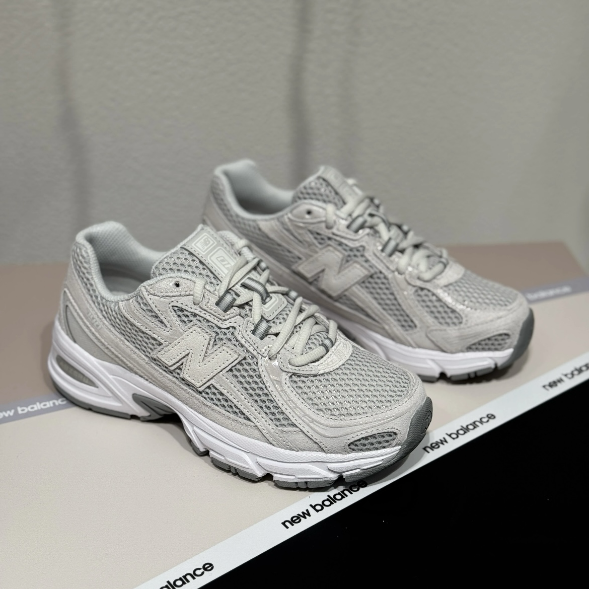 New Balance 740 淺灰 透氣 網布 復古 老爹鞋 休閒鞋
