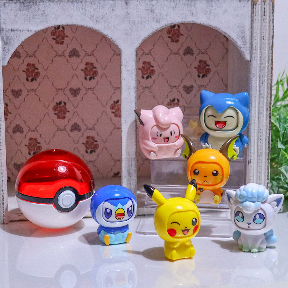 寶可夢變臉公仔精靈球S4